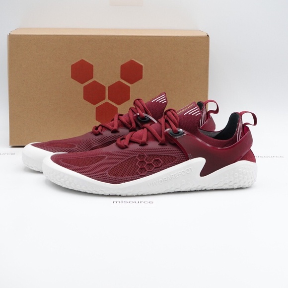 NEW VivoBarefoot Men's Motus Strength Barefoot Training Shoes 309490-04 Burgundy